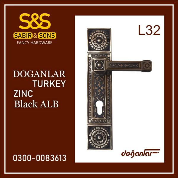 DOGANLAR Door Handle Set Ramsey (Made In Turkey) - Image 3