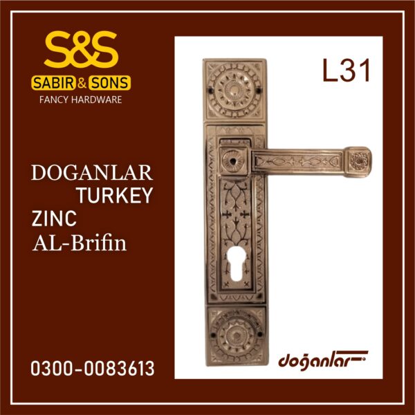 DOGANLAR Door Handle Set Ramsey (Made In Turkey)