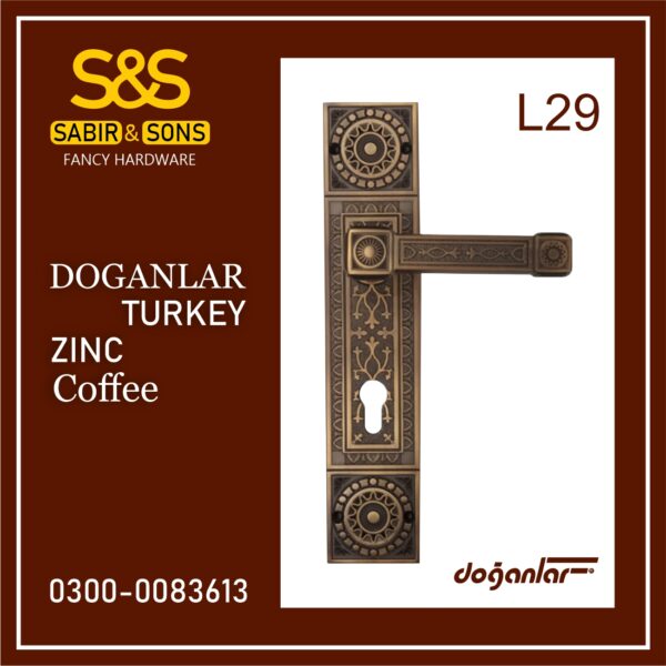 DOGANLAR Door Handle Set Ramsey (Made In Turkey) - Image 2