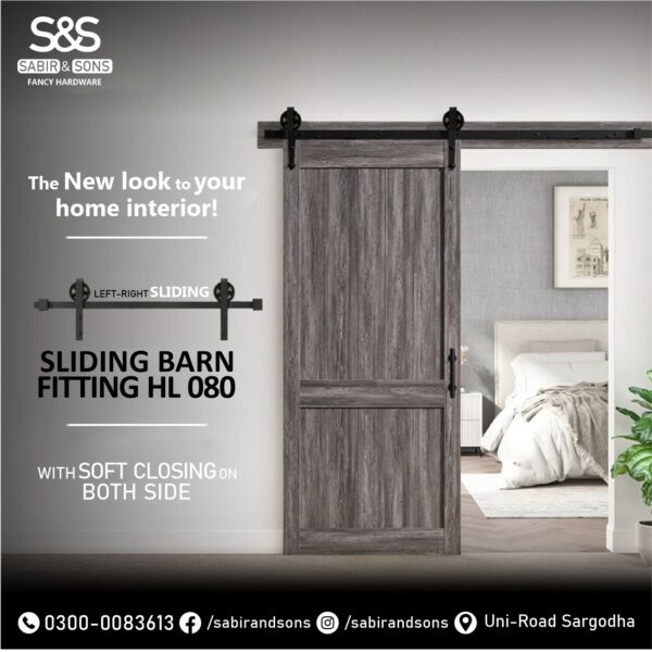 SS Barn Fitting (Door Sliding)